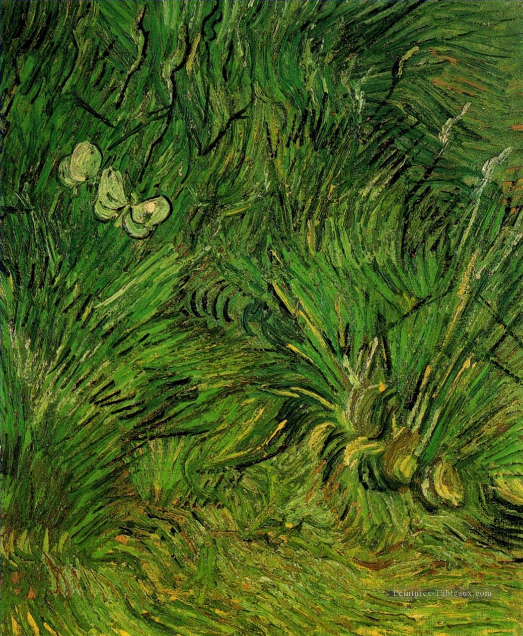 Deux papillons blancs Vincent van Gogh Peintures à l'huile